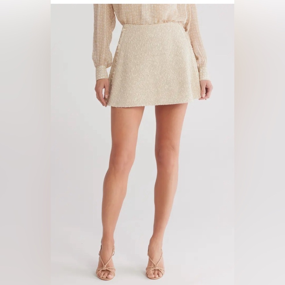 Rag‎ & Bone Elsie Tweed Miniskirt Sz 4